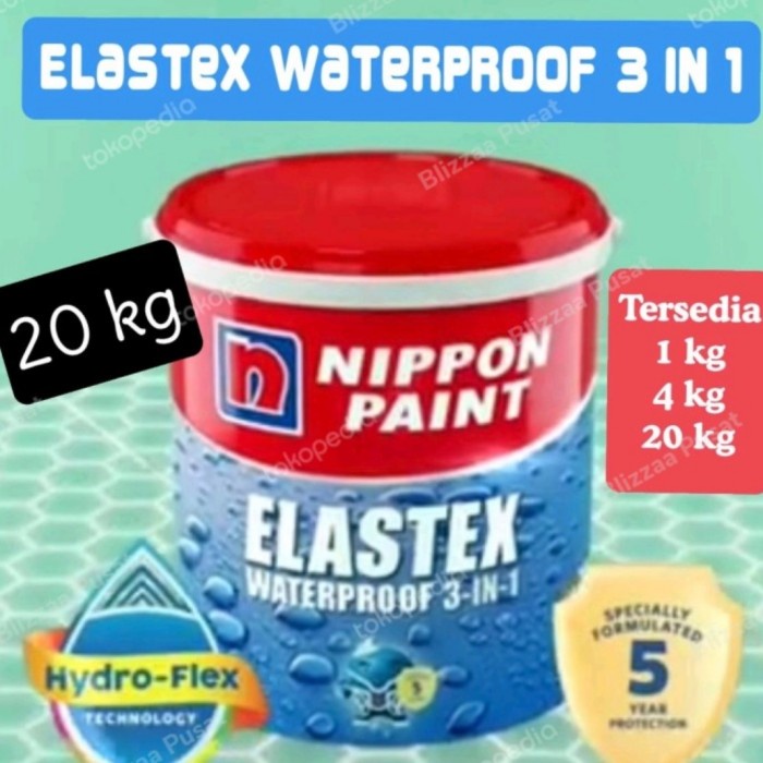 Jual Lem Talang Elastex 20 Kg Waterproof 3 In 1 Putih Abu 20 Kg Pail