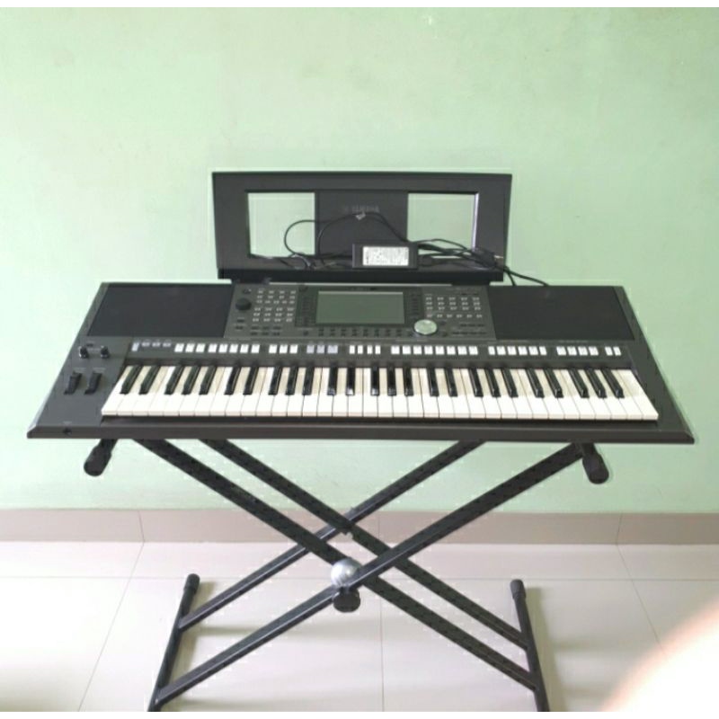 Jual Yamaha Psr S Digital Keyboard Preloved Second Shopee Indonesia