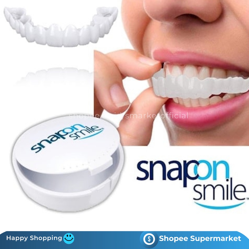 Jual Snap On Smile Original Authentic Gigi Palsu Set Atas Bawah