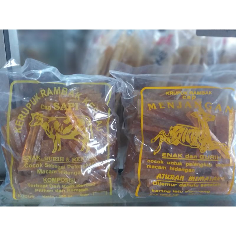 Jual Krupuk Rambak Kulit Kerbau Asli Kudus Shopee Indonesia