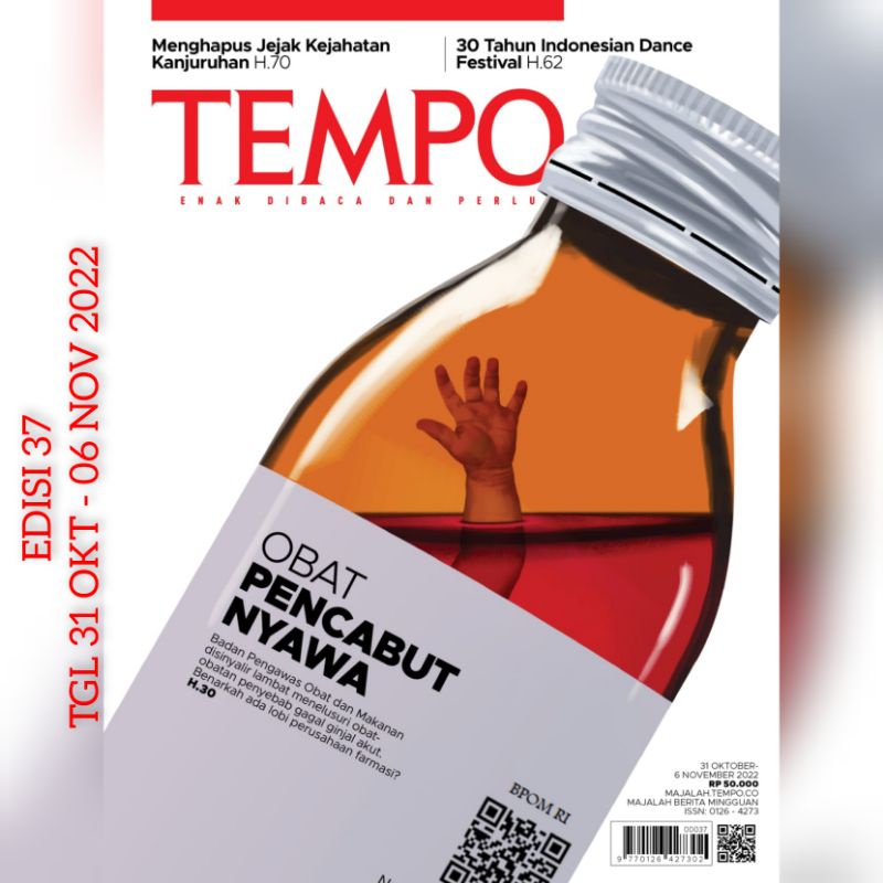 Jual Majalah Tempo Edisi Shopee Indonesia