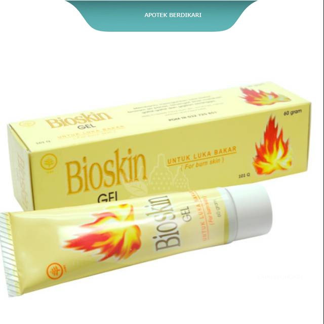 Jual Bioskin Gel 60 Gram Untuk Luka Bakar Shopee Indonesia