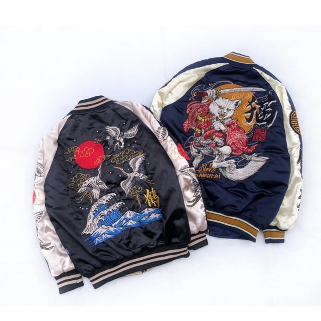 Jual MEMPHIS ORIGINS SUKAJAN JACKET NEKO SAMURAI RYU ORIGINAL