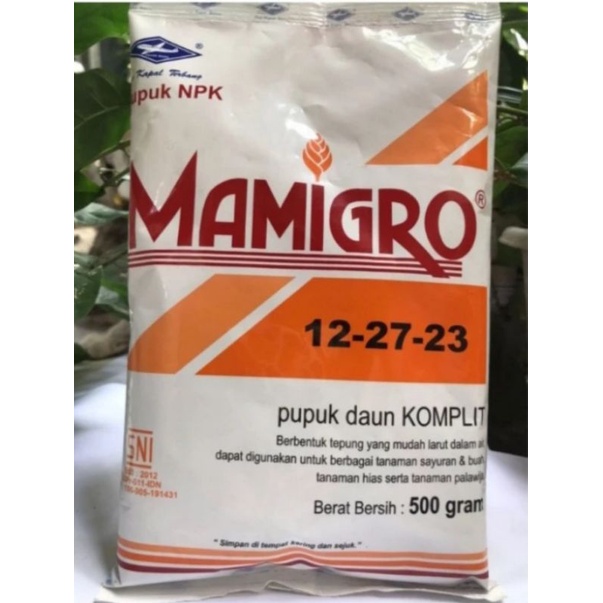 Jual Pupuk Majemuk Mamigro Gram Shopee Indonesia