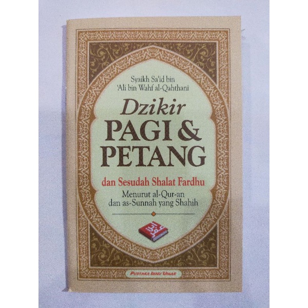 Jual Buku Zikir Dan Doa Dzikir Pagi Dan Petang Dan Sesudah Shalat