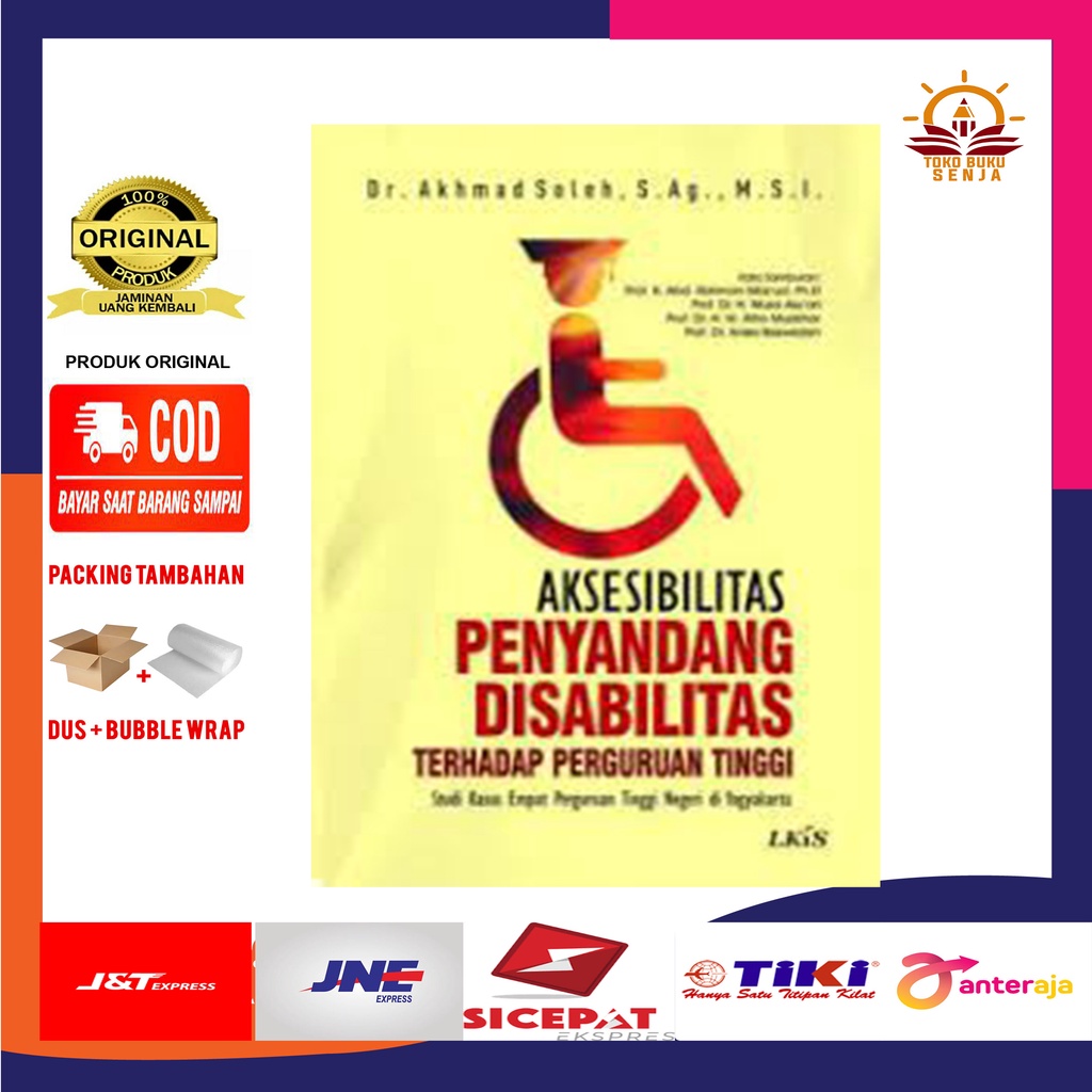 Jual Aksesibilitas Penyandang Disabilitas Terhadap Perguruan Tinggi