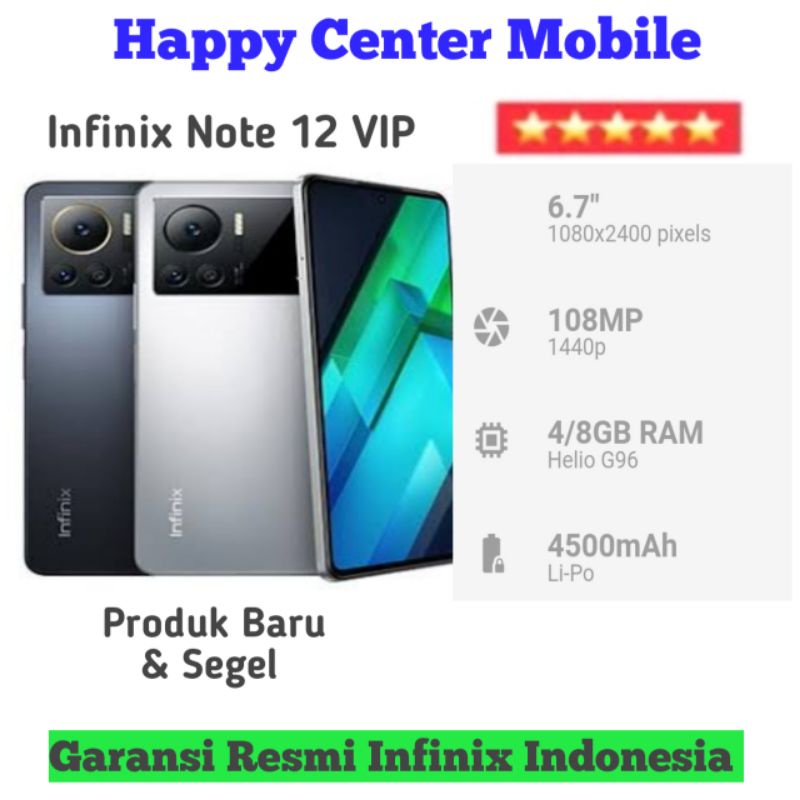 Jual Infinix Note 12 VIP 8 256GB Garansi Resmi Infinix Shopee Indonesia