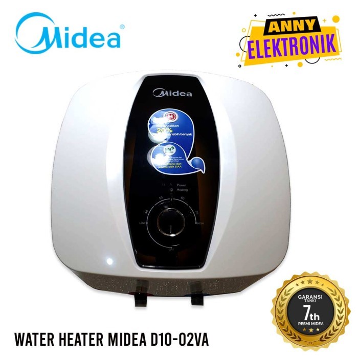 Jual Water Heater Midea 10 Liter D10 02VA TIPE TERBARU