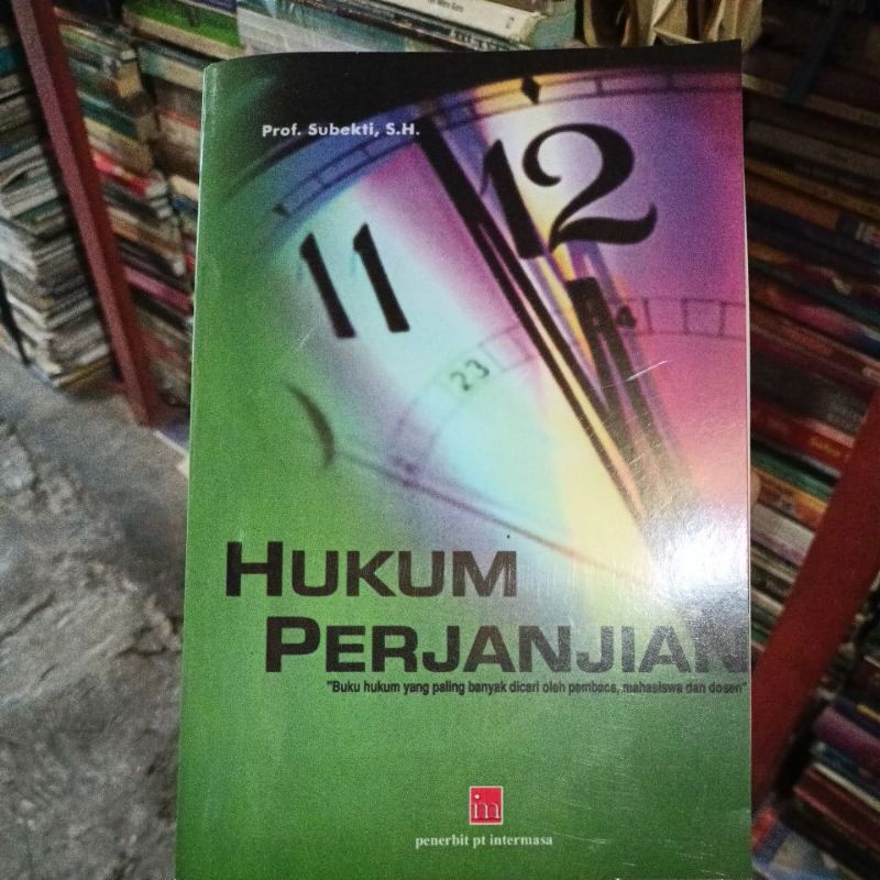 Jual Hukum Perjanjian By Subekti Shopee Indonesia