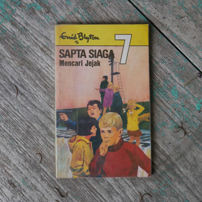 Jual Buku Novel Enid Blyton Sapta Siaga Mencari Jejak Shopee