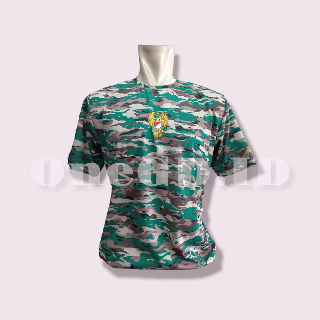 Jual KAOS JERSEY TERBARU TNI AD LORENG KASAD NKRI KAOS DALAMAN PDL PDH