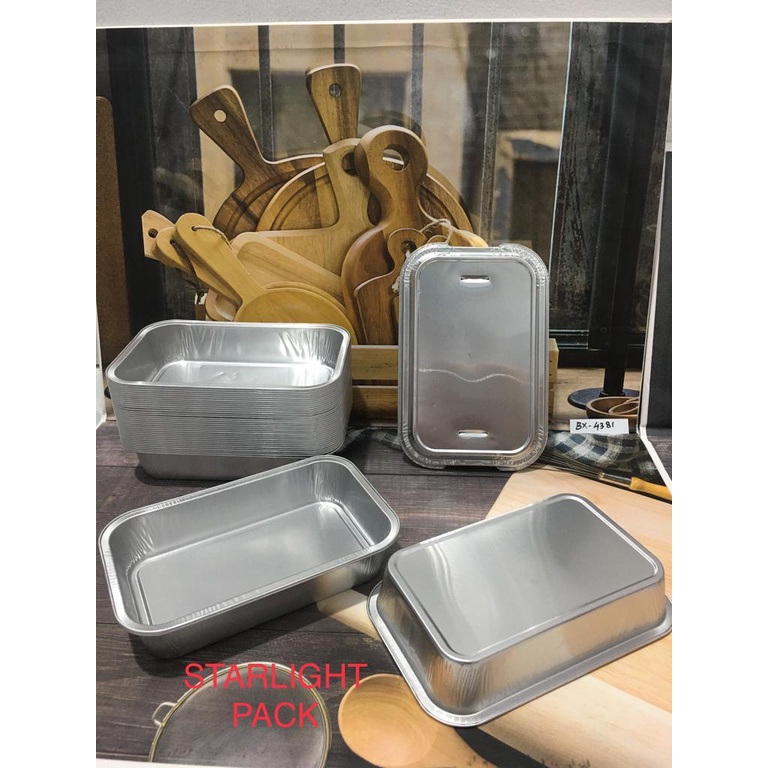 Jual Wadah Alumunium Foil Tray Bx Mentai Rice Macaroni Schotel