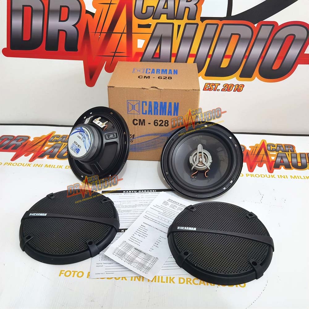 Jual Speaker Mobil Carman CM 628 Speaker Coaxial 6 Inch Shopee Indonesia