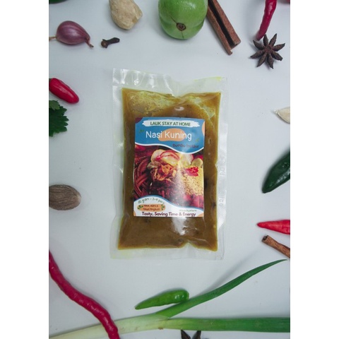 Jual Bumbu Instant Premium Nasi Kuning Nasi Tumpeng Enak Sedap Halal