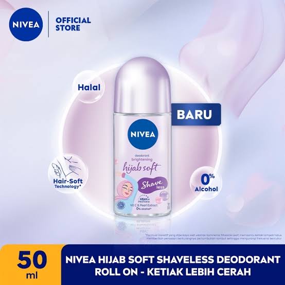 Jual NIVEA DEODORAN SOFT HIJAB 50ml Shopee Indonesia