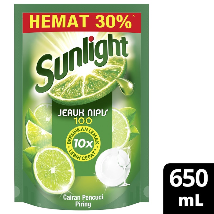 Jual Sunlight Jeruk Nipis Cairan Pencuci Piring Refill Ml