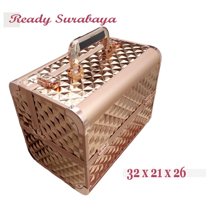 Jual Kotak Rias Jumbo Box Kosmetik Beauty Case Tas Make Up Beautycase