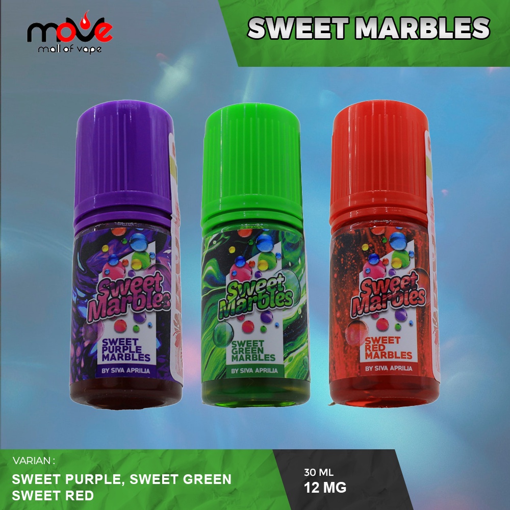 Jual Liquid Saltnic Sweet Marbles Ml Bercukai Shopee Indonesia