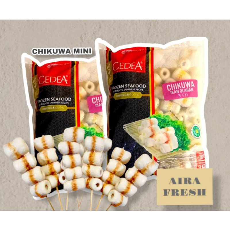 Jual Cedea Chikuwa Mini Kg Ikan Olahan Chikuwa Mini Frozenfood