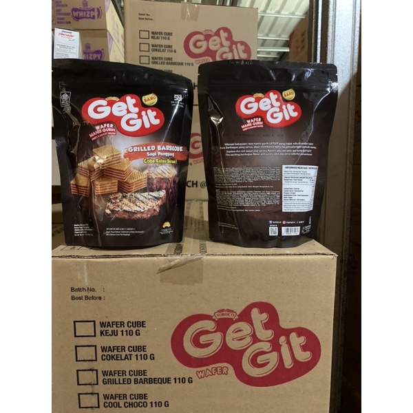 Jual Get Git Wafer Barbeque Kemasan Pouch Shopee Indonesia