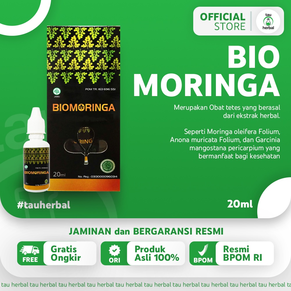 Jual Bio Moringa Original Asli Jamu Tetes Herbal Obat Tetes Herbal