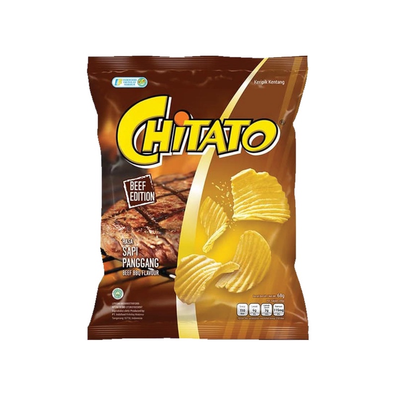 Jual Chitato Sapi Panggang Gr Keripik Kentang Snack Camilan Rasa