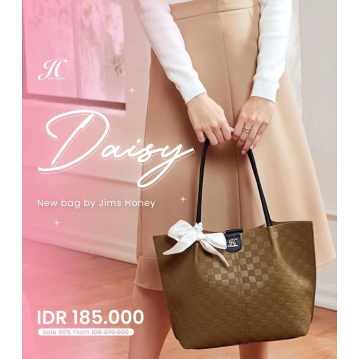 Jual Daisy Bag Jimshoney Tote Bag Jimshoney Shopee Indonesia