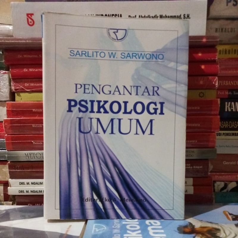 Jual PENGANTAR PSIKOLOGI UMUM By Sarlito W Sarwono Shopee Indonesia