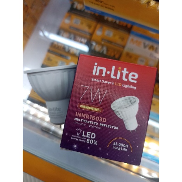 Jual Lampu Led In Lite Watt Mr Dimmable Inlite W Inmr D Lampu