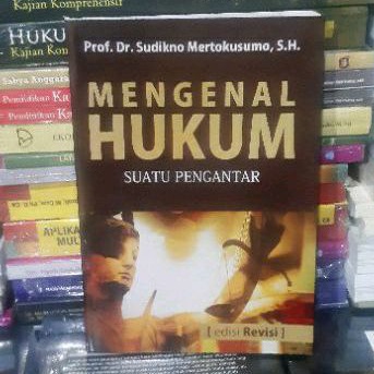 Jual Mengenal Hukum Suatu Pengantar Edisi Revisi By Prof Dr Sudikno