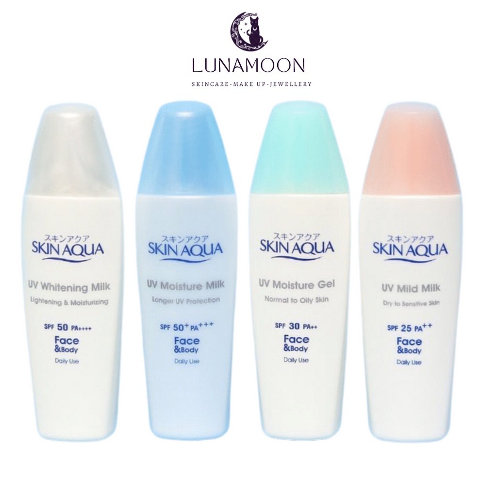 Jual Skin Aqua Sunscreen Skin Aqua Spf Moisture Milk Skin Aqua