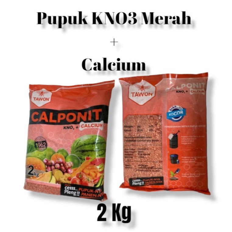 Jual Pupuk Calponit Kno Merah Calcium Kg Shopee Indonesia