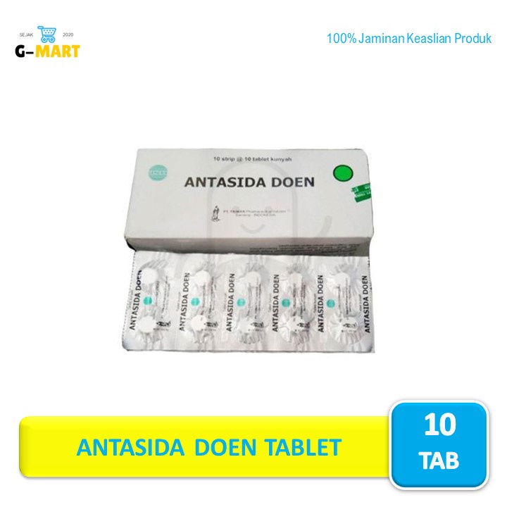 Jual Antasida Tablet Strip Tab Shopee Indonesia