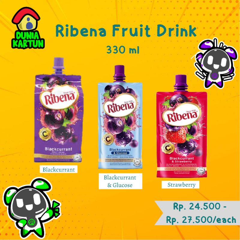 Jual RIBENA BLACKCURRANT DRINK 330 ML Shopee Indonesia