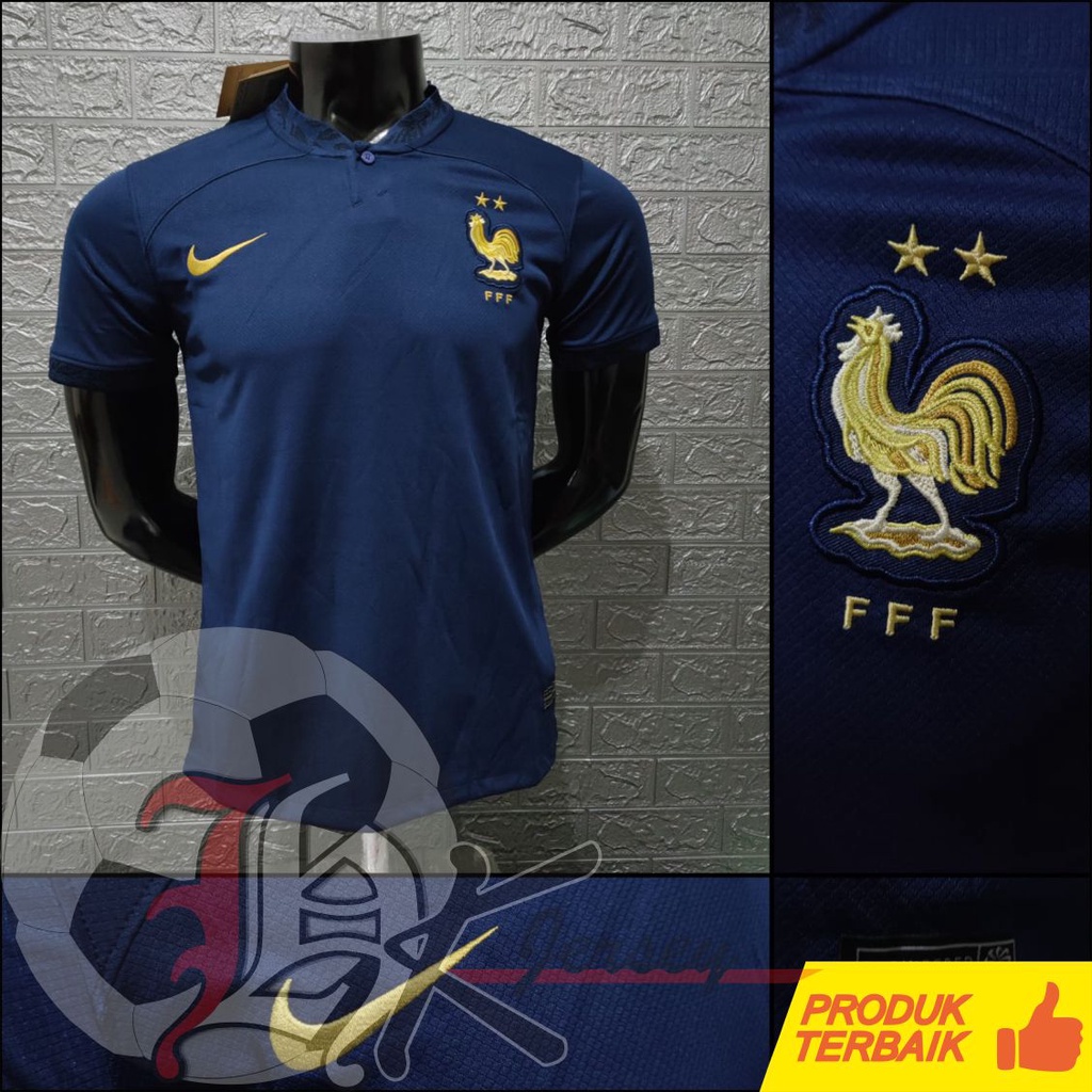 Jual Jersey Bola Prancis Home Piala Dunia Grade Ori Shopee Indonesia