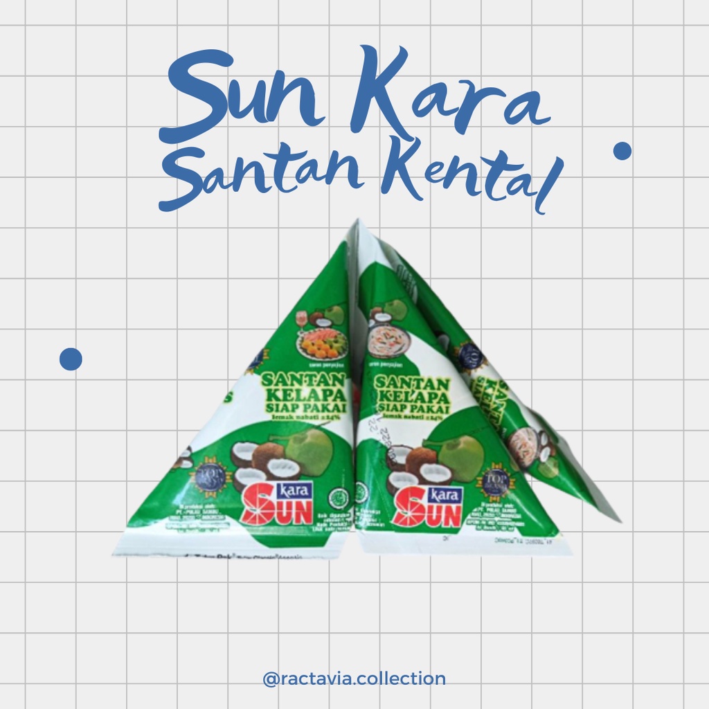 Jual SUN KARA SANTAN KENTAL 65 ML Shopee Indonesia