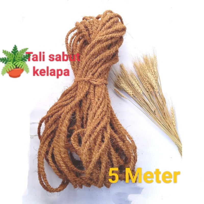 Jual Tali Coco Fiber Dari Sabut Kelapa Untuk Tanaman Anggrek Meter