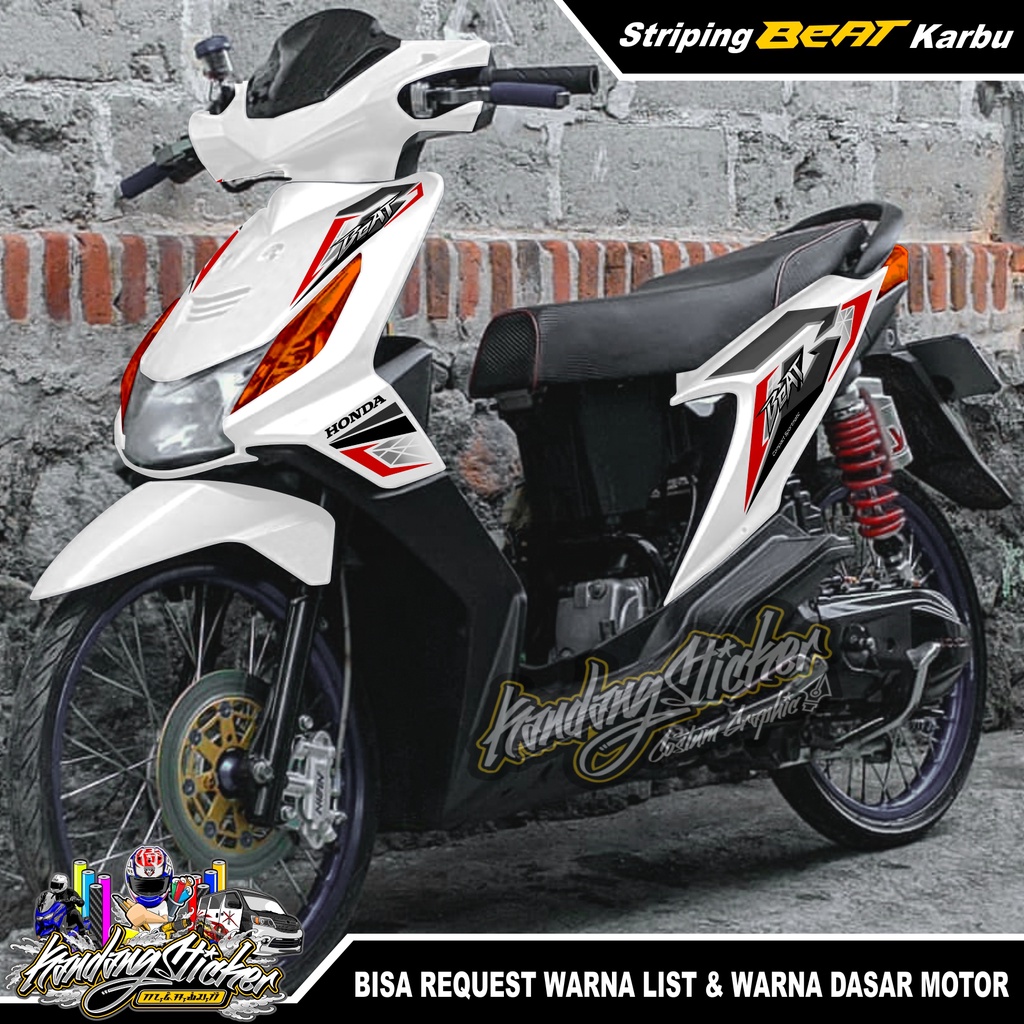 Jual Striping BEat Karbu B Racer Part 1 Vietnam Thailooks Mothai