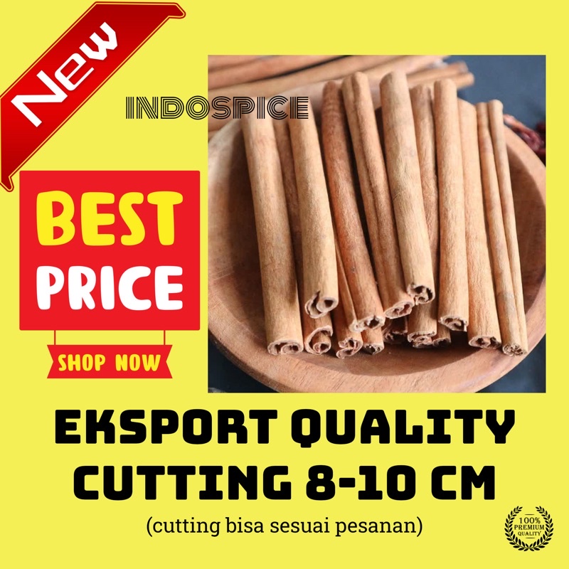 Jual Kayu Manis Cassia Cinnamon Super Grade A 100g 250g Shopee