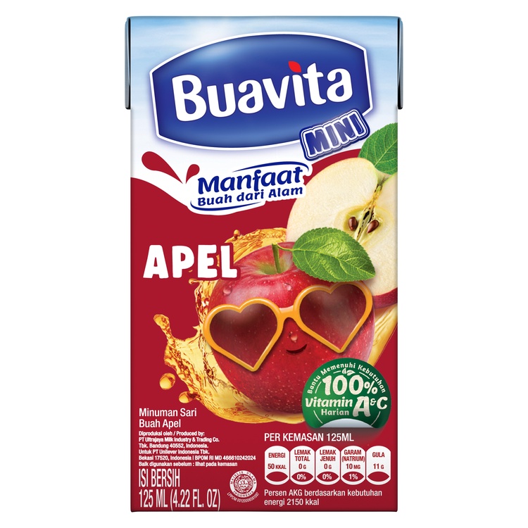 Jual Buavita Mini Juice Apel Ml Shopee Indonesia