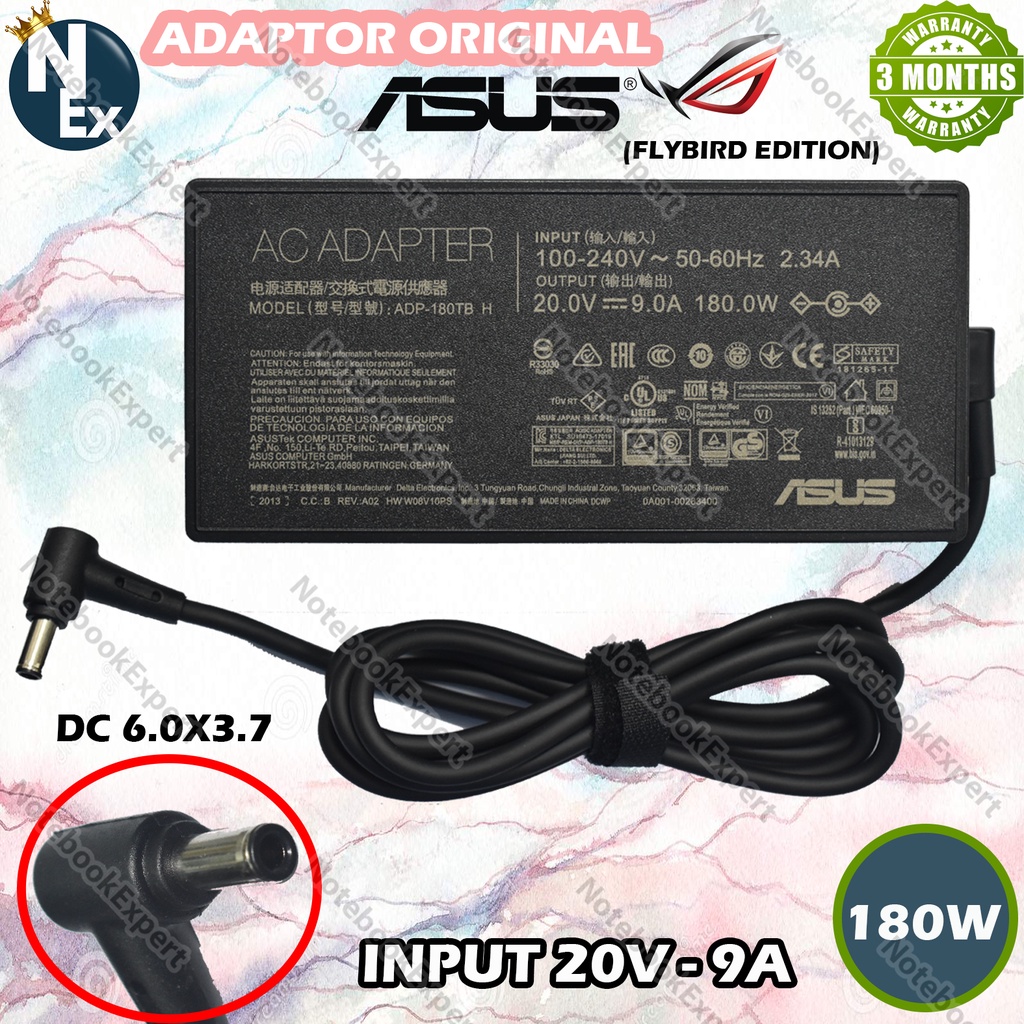 Jual Adaptor Original Asus Adp Tb H Flybird V A W Dc X