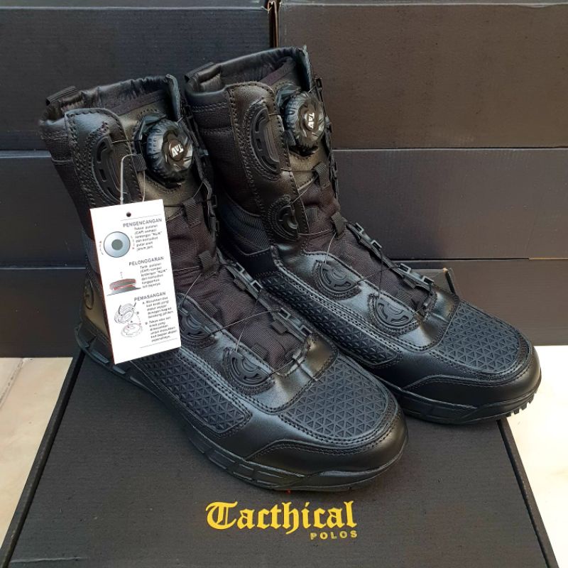 Jual Sepatu Pdl Libra Jaring Tactical Tali Putar Boa Rebellium Shopee