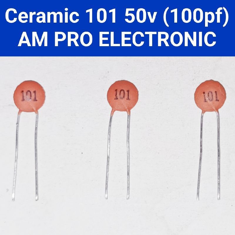 Jual Ceramic 101 50v 100pf Kapasitor Keramik 100 Pf Capacitorr Shopee