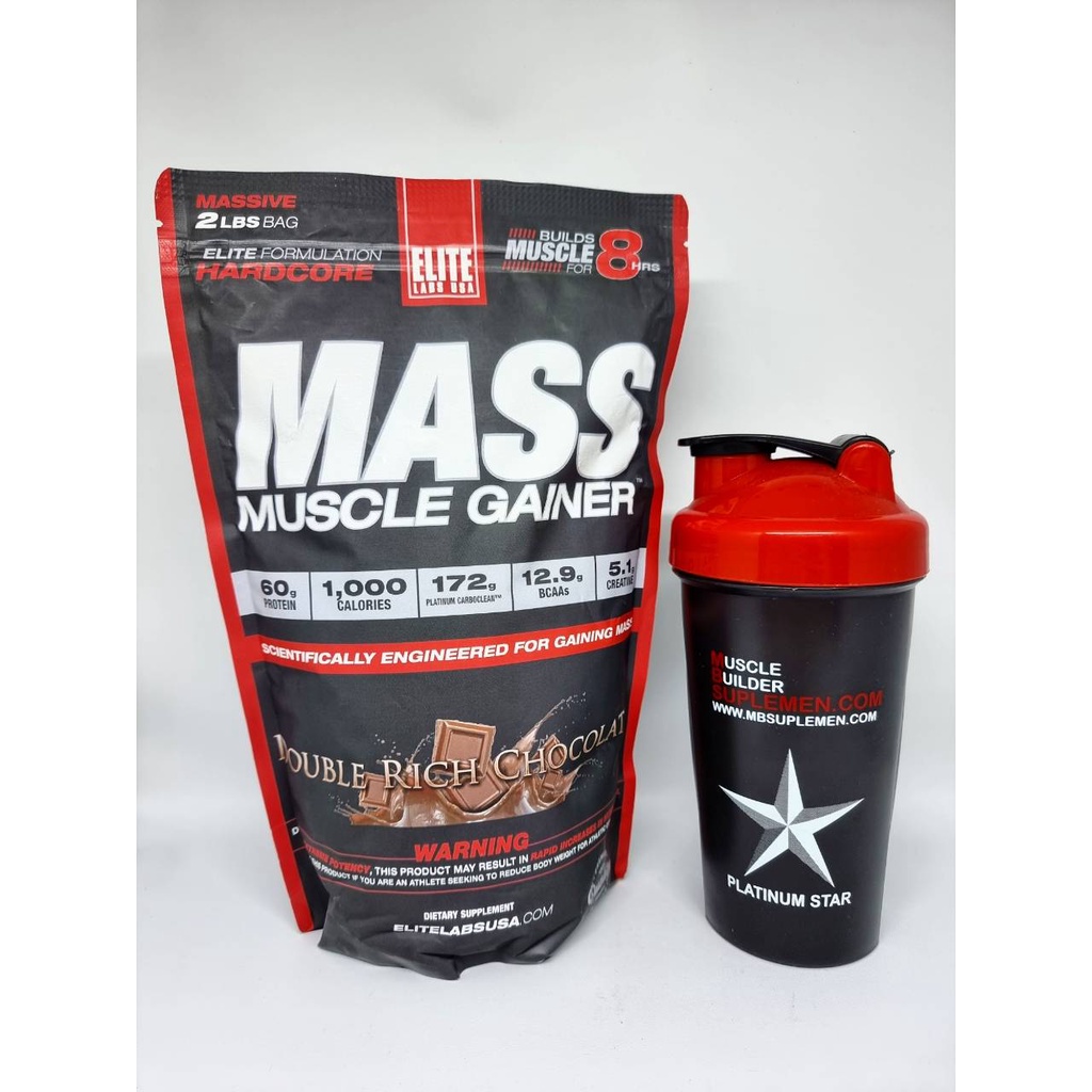 Jual Elite Labs Mass Muscle Gainer 2 Lbs Elitelabs Protein Bulk Muscle