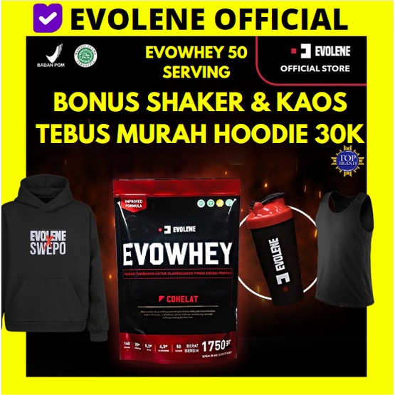 Jual Evowhey Protein Evolene Whey Protein Kg Gr Susu Gym