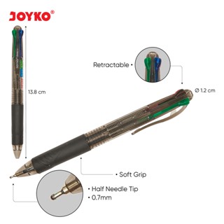 Jual Ball Pen Pulpen Pena Joyko Bp Quaco Mm Warna Colors