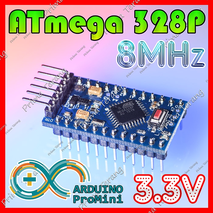 Jual Arduino 3 3V Pro Mini 3 3V 8 MHz ATmega 328 ProMini 328P 3 3 V