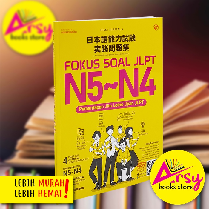 Jual Buku Tes Jlpt Fokus Soal Jlpt N N Pemantapan Jitu Lolos Ujian