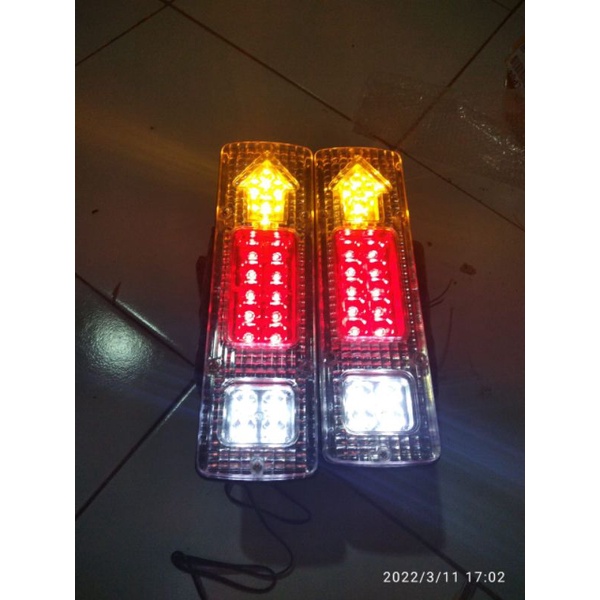 Jual Lampu Stop Led Universal Pick Up Carry L Katana Model Panah V