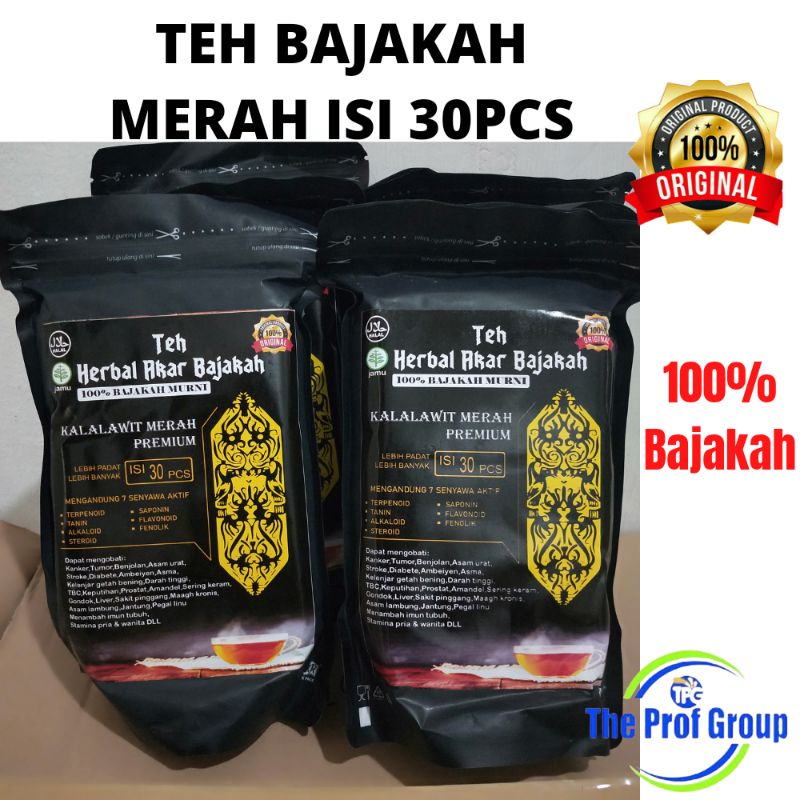 Jual Teh Bajakah Merah Premium Isi Teh Celup Kayu Bajakah Teh